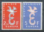 1958, Belgie Mi - **1117/18