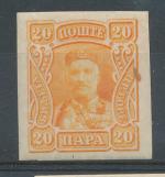 1907, Černá Hora Mi - *66U