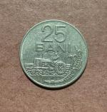 RUMUNSKO. 25 bani 1966