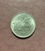 TURECKO. 10.000 lira (10 bin lira) 1997