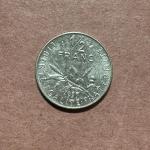 FRANCIE. 1/2 franc 1997