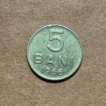 RUMUNSKO. 5 bani 1966