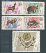 1965, Rumunsko Mi - **2460/64