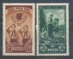 1952, Rumunsko Mi - **1396/7