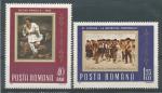 1967, Rumunsko Mi - **2592/3
