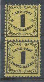 1862, Baden Mi - P**1