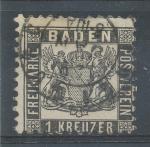 1862, Baden Mi - 17a