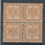 1862, Baden Mi - */**20a