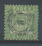 1862, Baden Mi - 21a