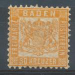 1862, Baden Mi - *22b