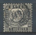 1862, Baden Mi - 17a