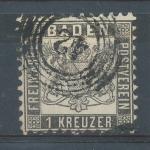 1862, Baden Mi - 17a