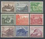 1939, Deutsches Reich Mi - 730/38