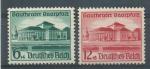 1938, Deutsches Reich Mi - *673/4