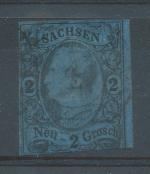 1855, Sachsen Mi - 10