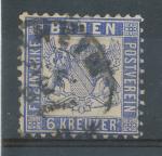 1851,  Baden Mi - 14b