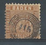 1862, Baden Mi - 15