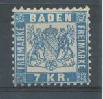 1868,  Baden Mi - *25