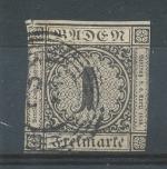 1853, Baden Mi - 5