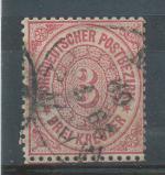 1869,  Nordd. Postbezirk Mi - 21