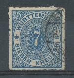 1869, Wurttemberg Mi - 39
