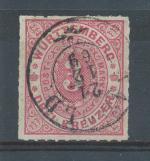 1869, Wurttemberg Mi - 38
