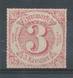 1866, Thurn Taxis Mi - *52