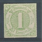 1866, Thurn Taxis Mi - *51