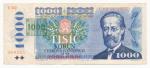 1993, 1000 Kč/Kčs s. U 02 kolek