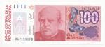 1985, 100 Australes UNC Argentina