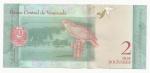 2018, 2 Boliváres Venezuela