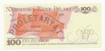 1988, 100 Zlotých s.RE UNC