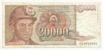 1987, 20 000 Dinara s. BA