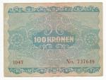 1922, 100 Kronen s.1047
