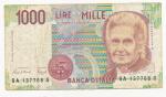 1990, 1000 Lire s. GA