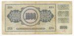 1981, 1000 Dinara s. DB