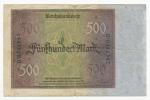 1922, 500 Marek s.D