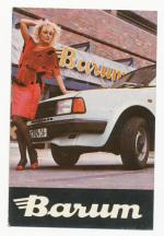 1987, ŠKODA 120, BARUM