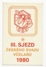 1980, Český svaz včelařů