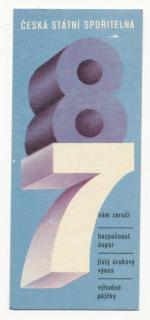 1987, Česká státní spořitelna