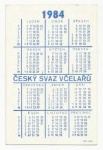 1984, Český svaz včelařů