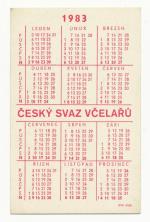 1983, Český svaz včelařů