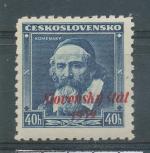 1939, Slovenský štát kat - **7  posunutý přetisk