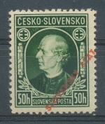 1939, Slovenský štát kat - **23  posun přetisku