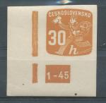 1945, Pof. NV**28  DZ 1-45
