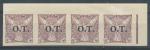1934, Pof. OT **1, rohový čtyřpás