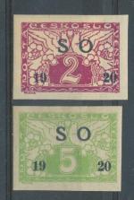 1920, Pof. SO *26/7 černý přetisk