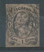 1855, Sachsen Mi - 9