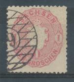 1863, Sachsen Mi - 16